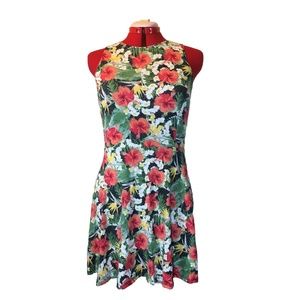 Vans Floral Skater Dress, Sz L
